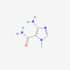 B127792 4-Amino-1-methyl-1h-imidazole-5-carboxamide CAS No. 5413-89-8