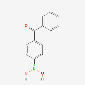 molecular formula C13H11BO3 B1277926 4-Benzoylphenylboronic acid CAS No. 268218-94-6