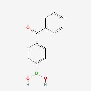 molecular formula C13H11BO3 B1277926 4-ベンゾイルフェニルボロン酸 CAS No. 268218-94-6