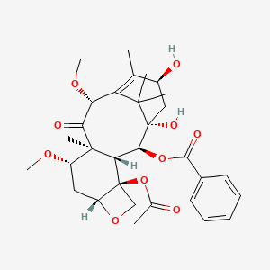 molecular formula C31H40O10 B1277935 7,10-二甲氧基-10-DAB III CAS No. 183133-94-0