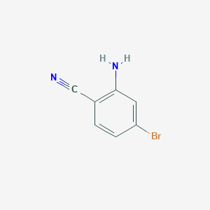 molecular formula C7H5BrN2 B1277943 2-Amino-4-bromobenzonitrile CAS No. 304858-65-9