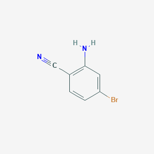 molecular formula C7H5BrN2 B1277943 2-Amino-4-bromobenzonitrilo CAS No. 304858-65-9