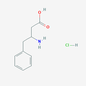 molecular formula C10H14ClNO2 B1277944 3-氨基-4-苯基丁酸盐酸盐 CAS No. 460039-42-3