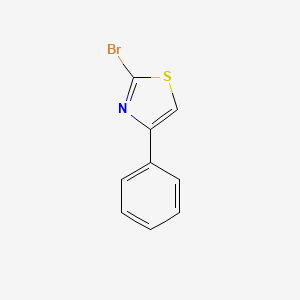 molecular formula C9H6BrNS B1277947 2-Bromo-4-phenylthiazole CAS No. 57516-16-2