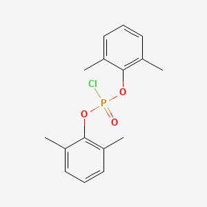B1277949 Bis(2,6-dimethylphenyl) Chlorophosphate CAS No. 81639-99-8