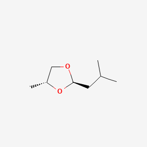 trans-2-Isobutyl-4-methyl-1,3-dioxolane