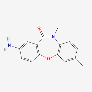 2-Amino-7,10-dimethyl-dibenz(b,f)(1,4)oxazepin-11-(10H)-one