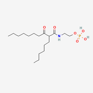 N-Phosphoethyl hexyloxydecanamide