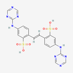 molecular formula C20H16N8O6S2 B12779657 f-16(Pesticide) CAS No. 14848-03-4