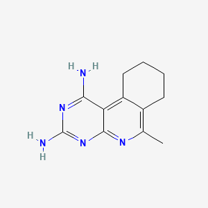 Pyrimido(4,5-c)isoquinoline-1,3-diamine, 7,8,9,10-tetrahydro-6-methyl-