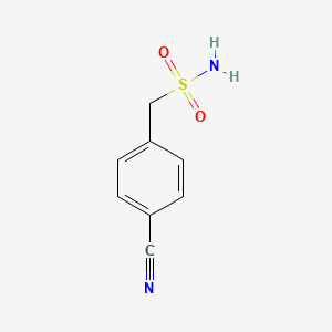 molecular formula C8H8N2O2S B1277992 (4-氰基苯基)甲磺酰胺 CAS No. 191868-54-9