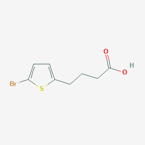 molecular formula C8H9BrO2S B1278008 4-(5-溴噻吩-2-基)丁酸 CAS No. 89980-93-8