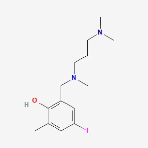 N,N',N'-Trimethyl-N-(2-hydroxy-5-iodo-3-methylbenzyl)-1,3-propanediamine