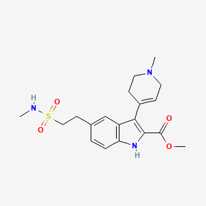 Methyl 5-[2-(Methylsulfamoyl)ethyl]-3-(1-methyl-1,2,3,6-tetrahydro-4-pyridyl)-1H-indole-2-carboxylate