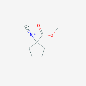 B127804 Methyl-1-isocyano-1-cyclopentancarboxyalate CAS No. 150412-44-5
