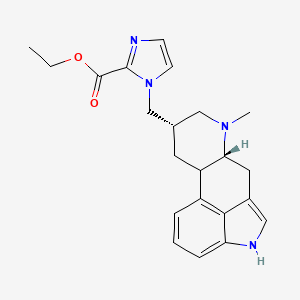 (5R,8S,10R)-8-((2-Ethoxycarbonyl-1H-imidazolyl)methyl)-6-methylergoline