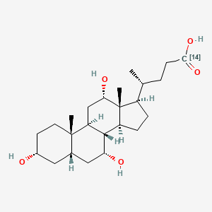 Cholic acid, (carboxy-14C)