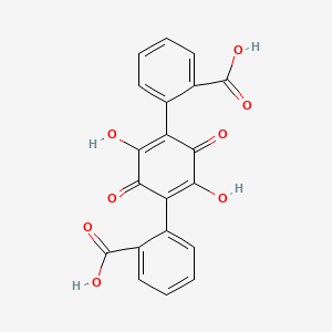 Benzoic acid, 2,2'-(2,5-dihydroxy-3,6-dioxo-1,4-cyclohexadiene-1,4-diyl)bis-