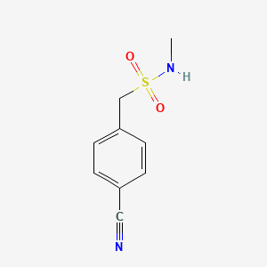 B1278053 1-(4-cyanophenyl)-N-methylmethanesulfonamide CAS No. 191868-23-2