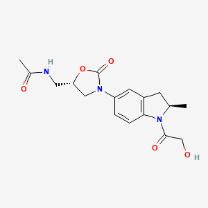 molecular formula C17H21N3O5 B12780577 KQ4X9Nxt85 CAS No. 312305-71-8