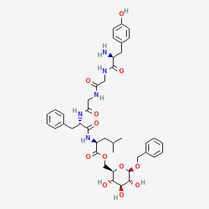 1-5-b-Neoendorphin (human), 6-ester with phenylmethyl b-D-glucopyranoside