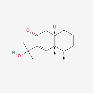 molecular formula C15H24O2 B12780638 Petasitolone CAS No. 35124-22-2