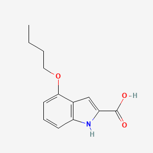B1278076 4-butoxy-1H-indole-2-carboxylic Acid CAS No. 887360-08-9