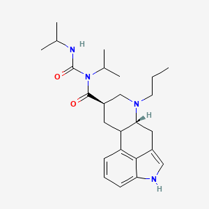 N-Isopropyl-N-((isopropylamino)carbonyl)-6-n-propylergoline-8-beta-carboxamide