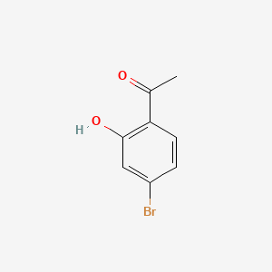molecular formula C8H7BrO2 B1278111 1-(4-Bromo-2-hydroxyphenyl)ethanone CAS No. 30186-18-6