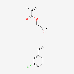 1-Chloro-3-ethenylbenzene;oxiran-2-ylmethyl 2-methylprop-2-enoate