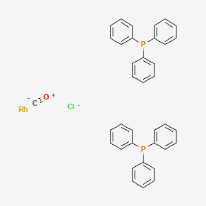 Carbonylchlorobis(triphenylphosphine)rhodium(I), cis-