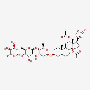 molecular formula C45H68O16 B12781251 Einecs 247-818-6 CAS No. 26572-96-3