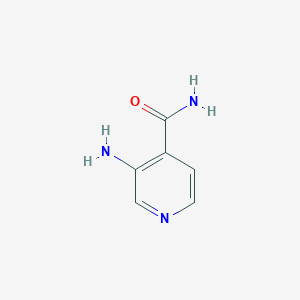molecular formula C6H7N3O B1278126 3-氨基异烟酰胺 CAS No. 64188-97-2