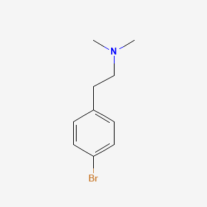 molecular formula C10H14BrN B1278134 2-(4-溴苯基)-N,N-二甲基乙胺 CAS No. 15221-61-1