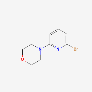 molecular formula C9H11BrN2O B1278154 2-溴-6-吗啉基吡啶 CAS No. 332134-60-8