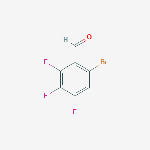 B1278165 6-Bromo-2,3,4-trifluorobenzaldehyde CAS No. 372519-10-3