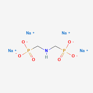 tetrasodium;1-phosphonato-N-(phosphonatomethyl)methanamine