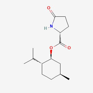 D-Proline, 5-oxo-, (1S,2R,5S)-5-methyl-2-(1-methylethyl)cyclohexyl ester