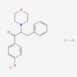 4'-Hydroxy-2-morpholino-3-phenylpropiophenone hydrochloride