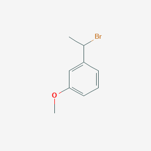 B1278229 1-(1-Bromoethyl)-3-methoxybenzene CAS No. 88563-83-1