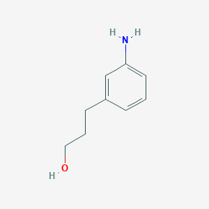 molecular formula C9H13NO B1278238 3-(3-氨基苯基)丙-1-醇 CAS No. 52273-78-6