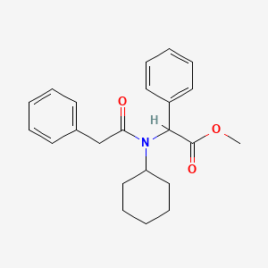 N-Cyclohexyl-N-phenylacetylaminophenylacetic acid methyl ester