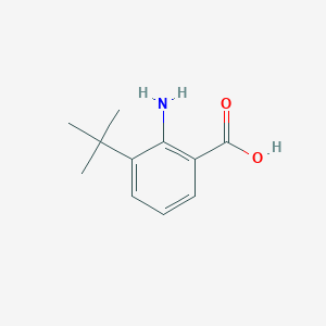 B1278243 2-Amino-3-tert-butylbenzoic acid CAS No. 917874-35-2