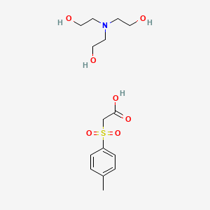 (4-Methylphenylsulfonyl)acetic acid triethanolamine