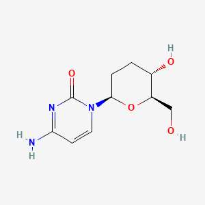 2(1H)-Pyrimidinone, 4-amino-1-(2,3-dideoxy-b-D-erythro-hexopyranosyl)-