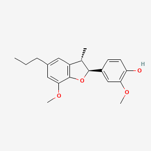 Hydroxymethoxyphenyl propylmethylmethoxybenzofuran