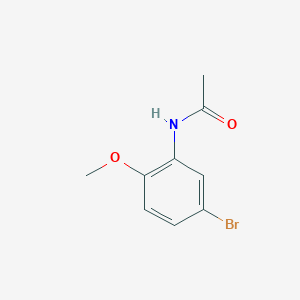 molecular formula C9H10BrNO2 B1278291 2-乙酰氨基-4-溴苯甲醚 CAS No. 88301-40-0