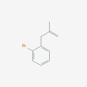 B1278298 3-(2-Bromophenyl)-2-methyl-1-propene CAS No. 514821-14-8
