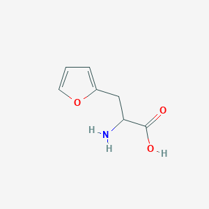 B1278312 2-Amino-3-(furan-2-yl)propanoic acid CAS No. 4066-39-1