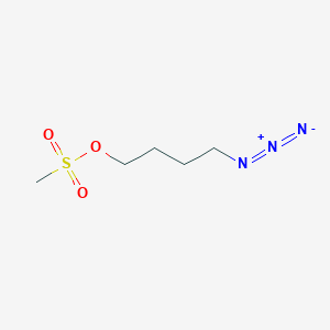 molecular formula C5H11N3O3S B127834 4-Azidobutyl methanesulfonate CAS No. 320573-75-9